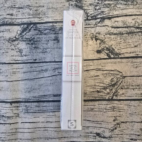 SwaddleDesigns Transitional Swaddle Sack Arms Up Sleeves/ Foldover Mitten Cuffs - Picture 2 of 5